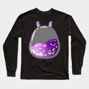 Halloween Boba Bunny Long Sleeve T-Shirt